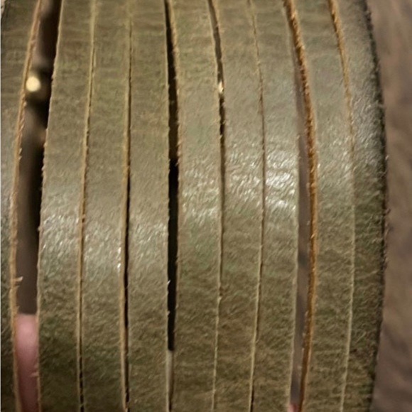 Leather belt (#332) - Picture 5 of 8